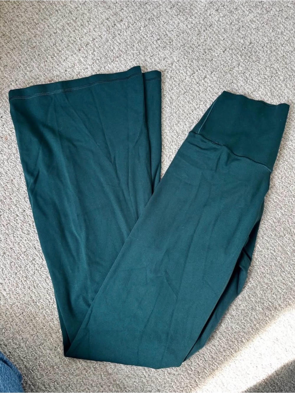 aerie Deep Teal Wide Leg Pants